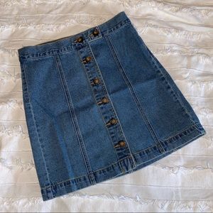 Jupe denim
